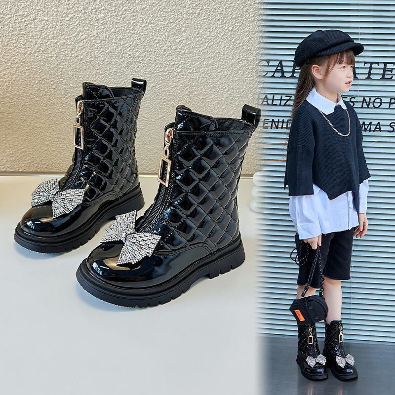 Girls Martin boots 2022 autumn and winte...