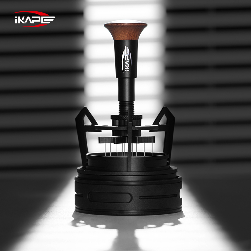 Ikape Coffee Powder Distribution Needle Hollow Series Rotary Powder Needle Stirrer Press-Type Rotating Needle Powder Distributor Ikape Coffee Powder Distribution Needle Hollow Series Rotary Powder Needle Stirrer Press-Type Rotating Needle Powder Distributor