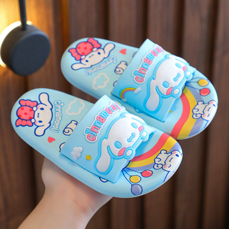 Zapatillas Niños para niños y niñas lindo bebé Verano interior niños antideslizante de dibujos animados hogar niño niños