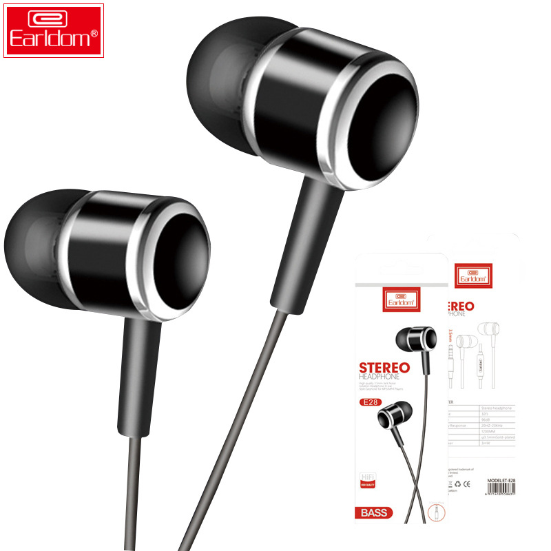 Earldom Over-Ear Headphones, Mobile and Computer Wired Music Headphones, Corded In-Ear Headphones