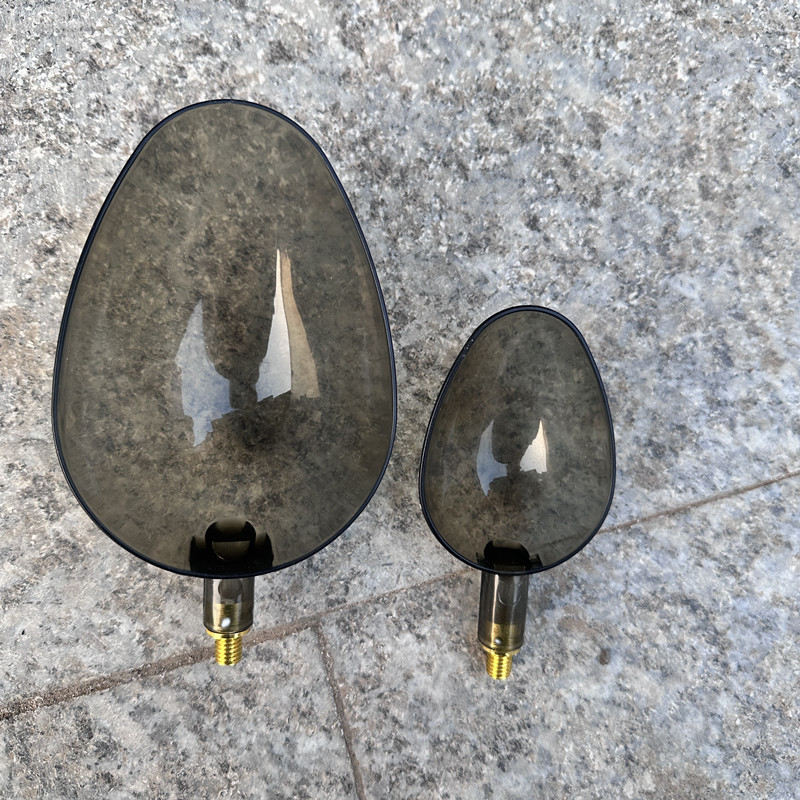 Spoon heads, one large and one small (aluminum screws)