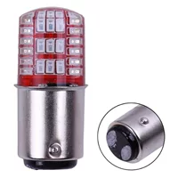 Автомобиль LED1157 42SMD 3014 свет для чтения ширина света 42SMD свет номерного знака двухцветный длинный свет и вспышка