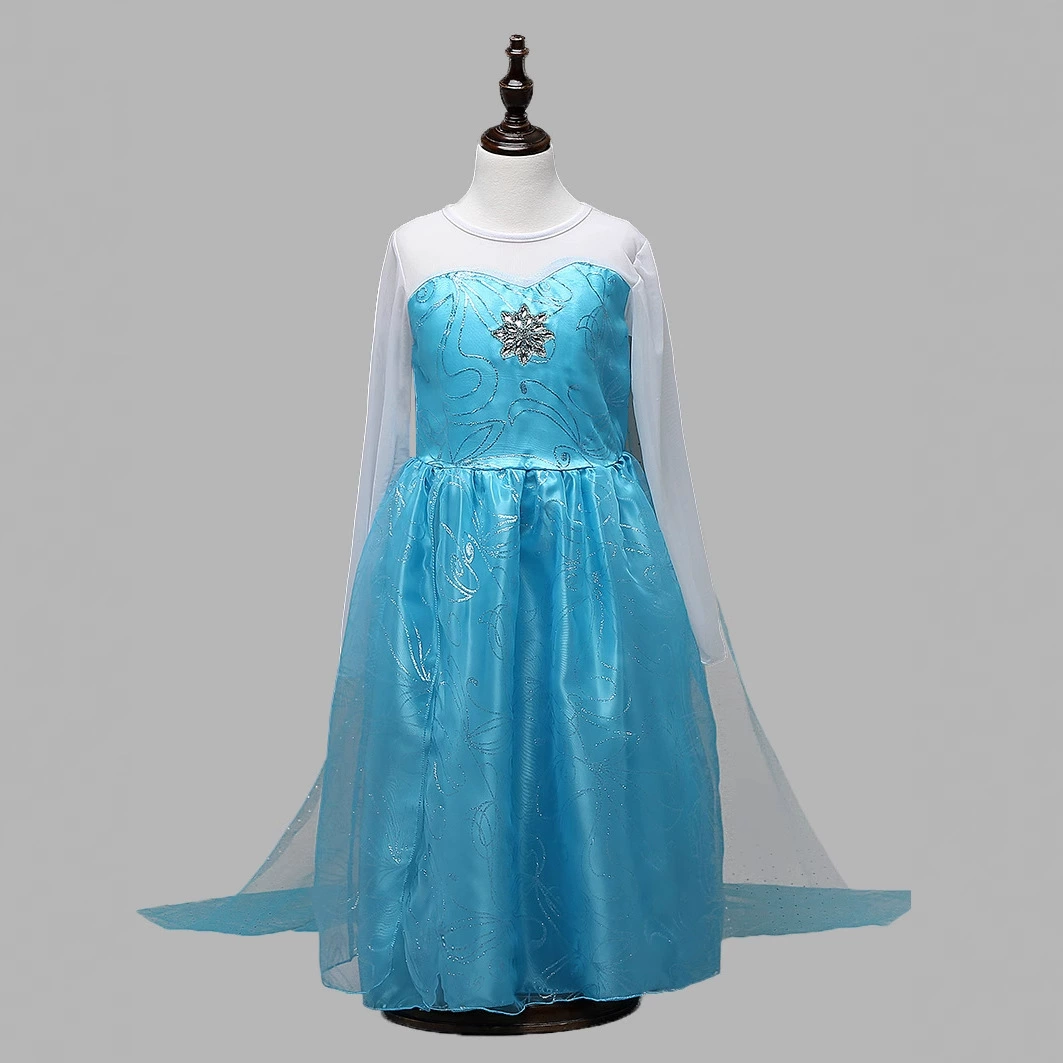 Children's small princess costume, suit, dress, European style, cosplay, “Frozen”