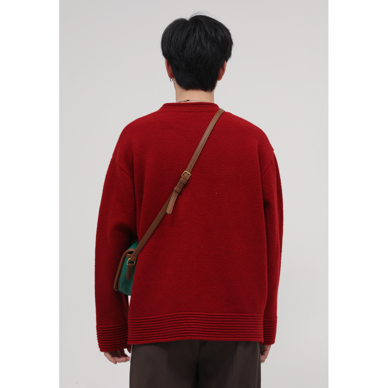 MTLClothes ropa de hombre | Otoño e invierno estilo coreano cardigan suéter hombres diseño sentido ins pareja chaqueta de punto