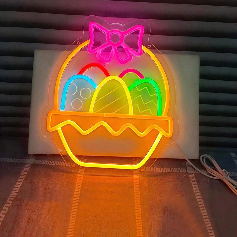 Transfronterizos venta caliente lámpara LED luminosa de neón acrílico lámpara USB patrón de cartel interior lámpara de decoración de fiesta