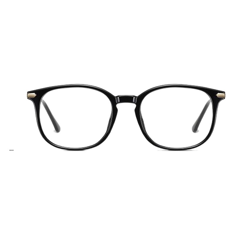 Cross-border Venta caliente anti-azul cambio de color claro gafas unisex TR gafas lisas retro BS5008 gafas de protección UV