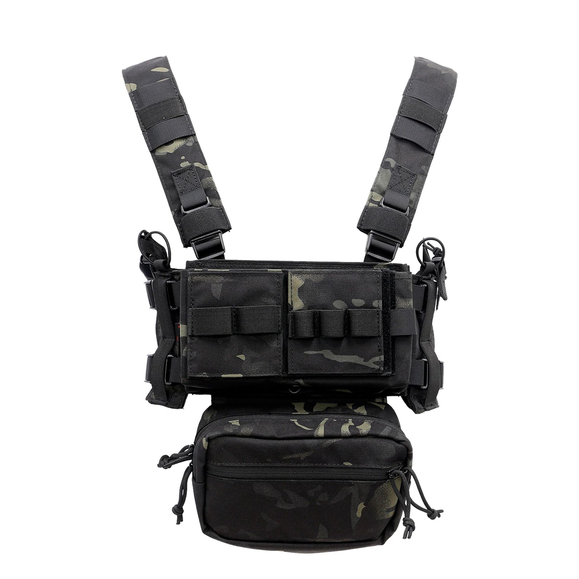 500D Nylon Molle multifuncional colgante de pecho CS chaleco de campo táctico colgante de pecho MK3