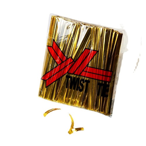 8cm10cm golden lollipop bread bag wedding gift box tie tie tie tie rope ice cream bag tie tie