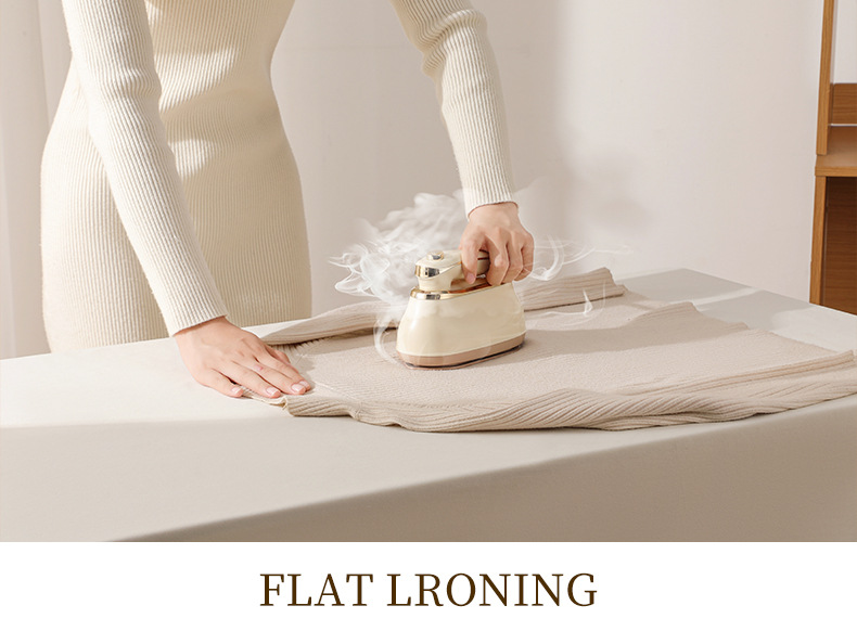 Mini Garment Steamer Portable Foldable Steam Iron For Clothes_voghion.com
