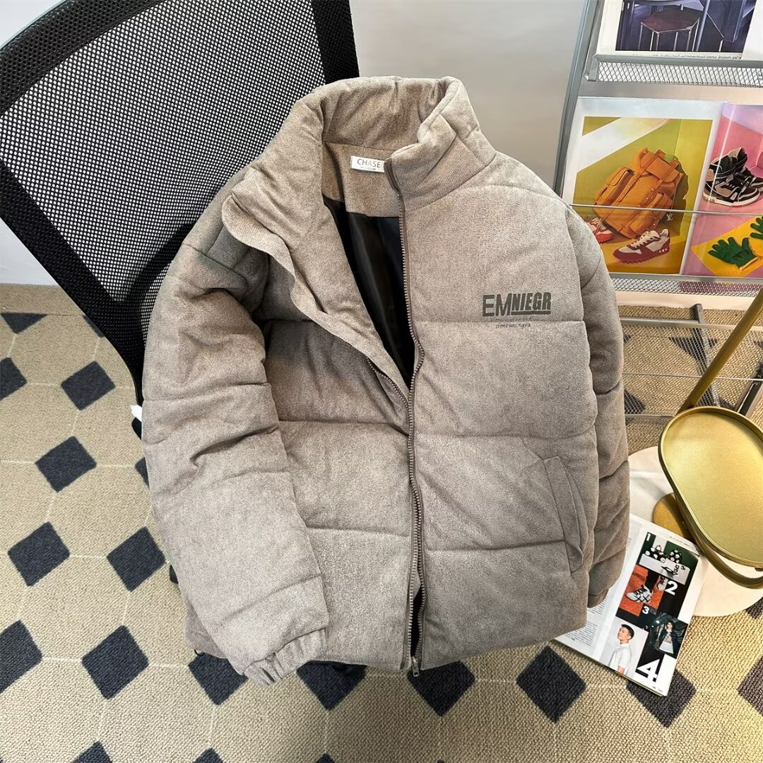 冬季新款立领棉衣外套女加厚休闲潮牌青少年保暖痞帅运动棉服