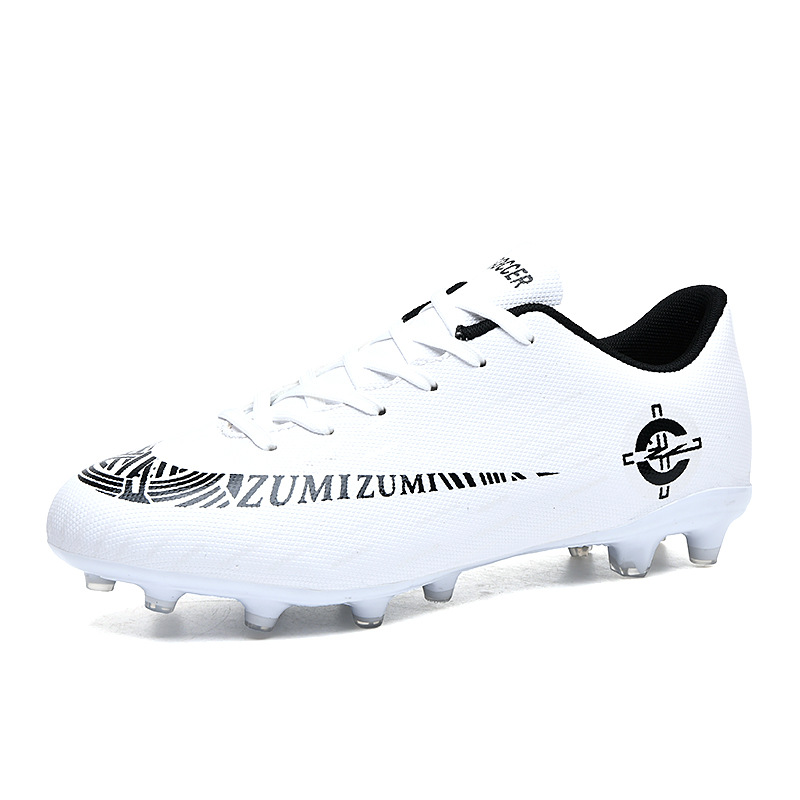 Bingbird transfronterizo nuevo zapato de fútbol FGTF hombre transpirable bajo zapato de fútbol de clavos largos y cortos competencia de entrenamiento