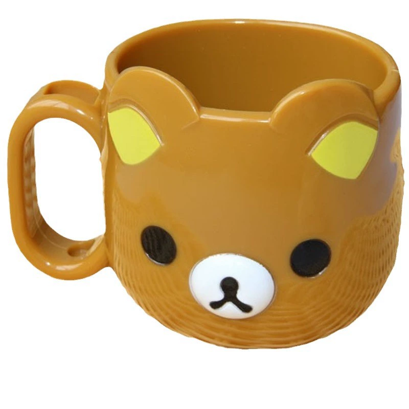 Стакан Cartoon Cup (KT) для завтрака молочный кофе, пластик, 101–200 мл, 11×7.5×7 см