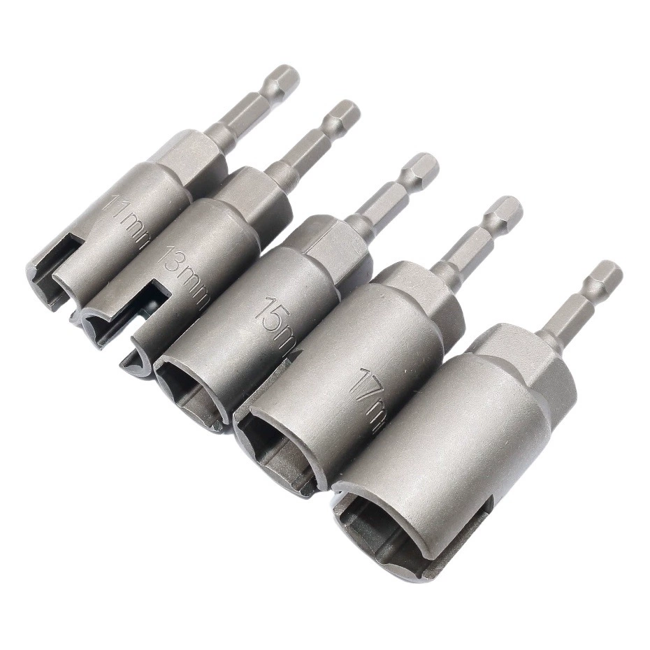 Рукав отверстия винта ногтя угла овец гнезда шестиугольника гайки бабочки ручки 1/4 Быстрый пневматический углублять