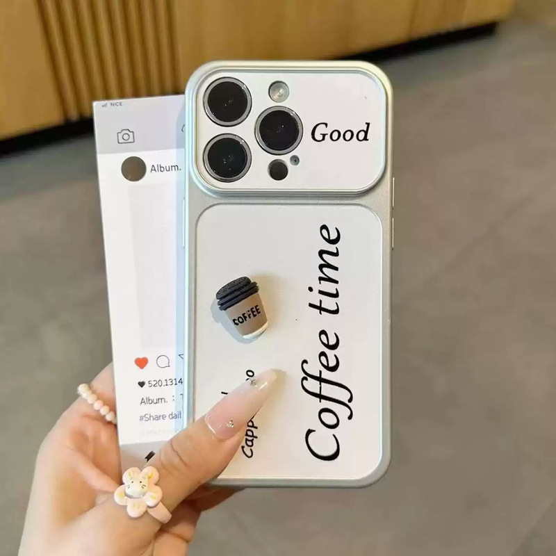 Good Coffee Is Suitable for a High-Quality, Large-Window Phone Case for the iPhone 17 Pro Max, Which Is Also Suitable for the iPhone 16 Good Coffee Is Suitable for a High-Quality, Large-Window Phone Case for the iPhone 17 Pro Max, Which Is Also Suitable for the iPhone 16