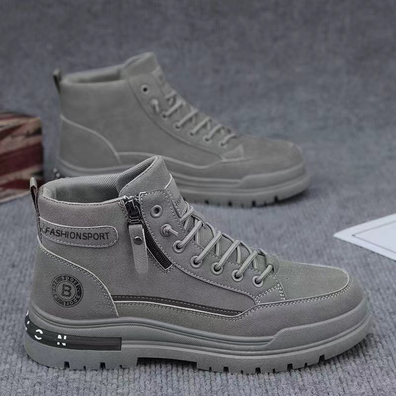 BOTAS Martin de alta gama, zapatos para hombres, nuevas herramientas y zapatos transpirables en otoño, zapatos deportivos antideslizantes y resistentes al desgaste para trabajar, zapatos de trabajo para hombres
