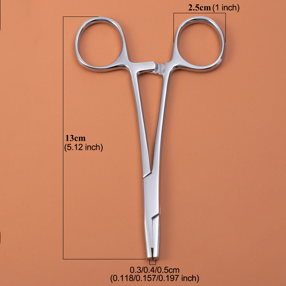 Herramientas de punción transfronterizas 27 tipos de alicates de perforación alicates de posicionamiento alicates de apertura alicates de tubo de aguja de acero inoxidable alicates de perforación traje