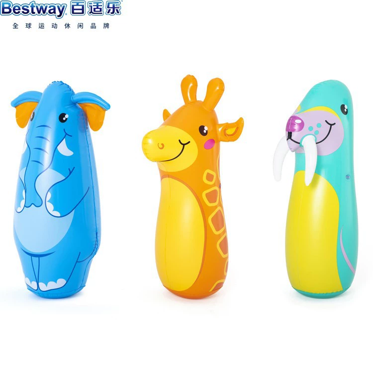 Bestway52152 утолщенный стакан для животных 3D песочный дно развивающая надувная игрушка боксерский мешок