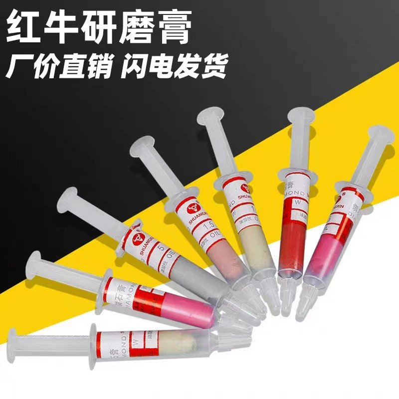 Алмазная шлифовальная паста Red Bull Алмазная Полировальная паста Металлическая Нефритовая форма Ювелирные изделия Игла Зеркальная Полировальная паста