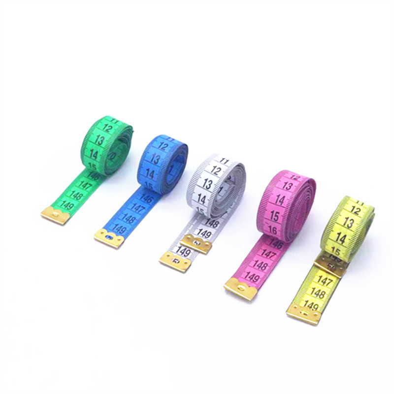 Regla flexible de PVC colorida de 1.5 metros, cinta métrica de sastre, cinta métrica para medir el cuerpo, mini cinta métrica de costura, herramienta de medición doméstica image 3