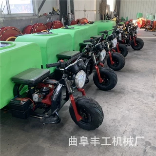 果园打药机厂家乘坐式双柴油喷雾打药机农用大马力果树喷药机