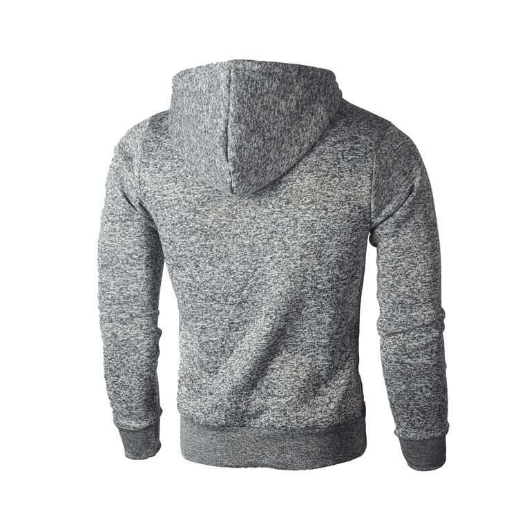Men's Clothing New spring and autumn men's fleece hooded sweater youth trend pullover men's slim fit sweater_voghion.com