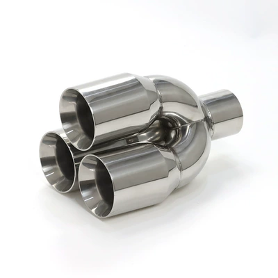 one outlet three exhaust pipe three: Exhaust pipe