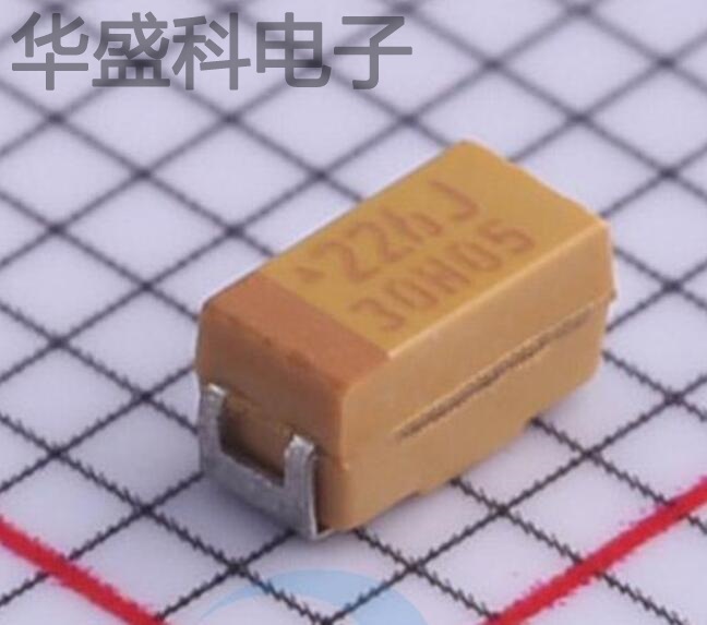 TPSA226K006R0900 描述 22uF(226) ±10% 6.3V 钽电容器
