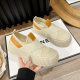 Foreign trade wholesale spring and summer new pedal fashion casual shoes breathable biscuit canvas shoes thick bottom show high