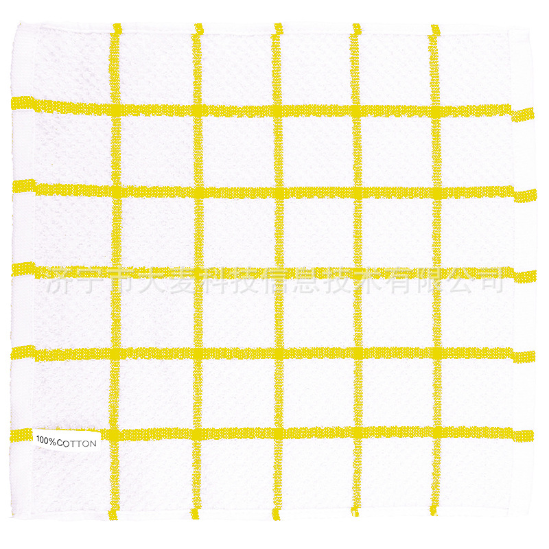 En stock al por mayor panal waffle Plaid algodón cocina paño toalla paño