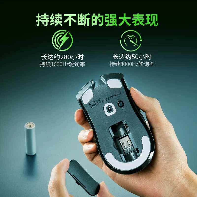 Оригинальная мышь Viper V3 Speed Version VIPER V3 HYPERSPEED беспроводная игровая лёгкая мышь