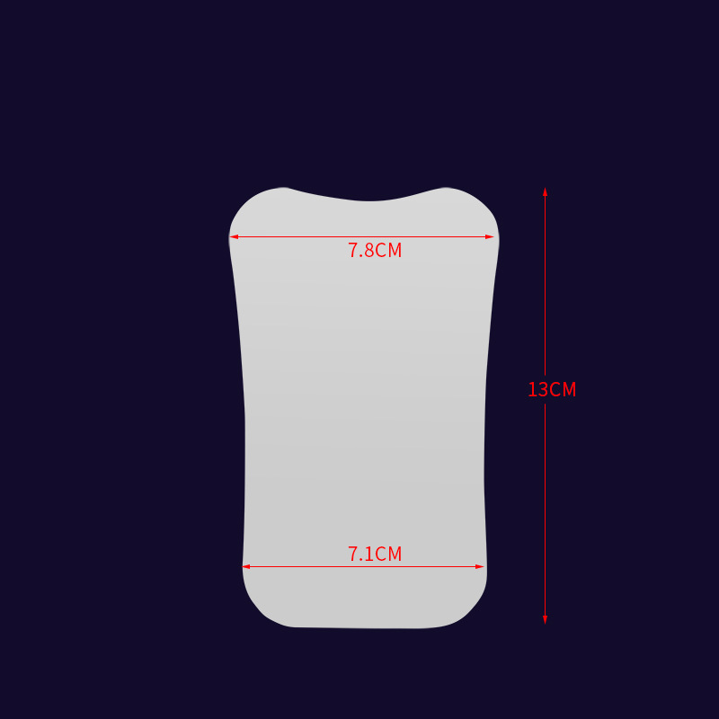 Reflector dental de acero inoxidable Reflector oral Reflector fotográfico de ortodoncia para desinfectar toda la boca