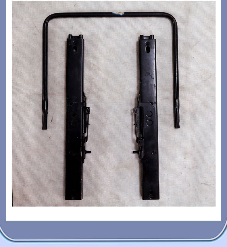 Wholesale of modified seat slides for RVs and commercial vehicles, car seat modification slide rails with handle locks