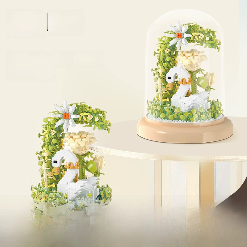 Constructor, toy, music box, sunflower, Birthday gift