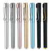 Advertising pen printing logo metal pen clip business signature pen 0.5 black carbon water pens neutral pens wholesale