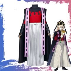 鬼滅の刃 コス服 永遠の楽園教祖 上弦の二童磨 アニメ コスプレ衣装 二次元