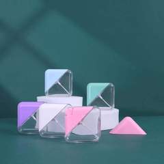 新款30ml透明菱形卡片噴霧瓶便攜塑口料袋香水酒精分裝瓶