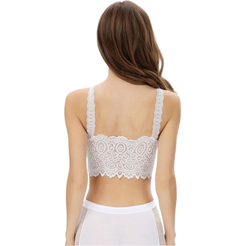 Comercio exterior clásico popular nuevo tubo superior envuelto pecho anti-exposición base de encaje tubo superior yufangshi ropa interior de las mujeres ventas directas