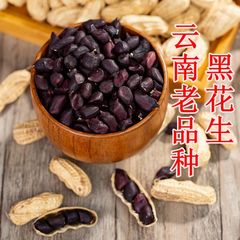 原味の古い品種の雲南の黒いピーナッツは殻のプーアルの特産品を持って熟してピーナッツの米の黒い皮のピーナッツの商用工場を炒めます。