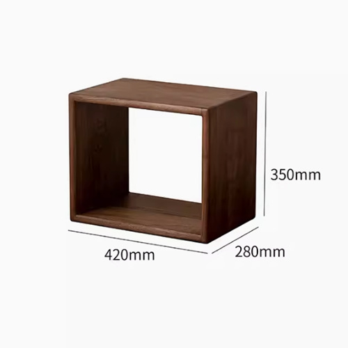 Made of solid wood, load-bearing, hot sale promotion] basic model, walnut color