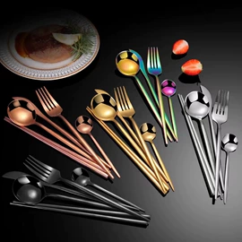 西餐刀叉勺;勺、调羹;刀叉勺套装