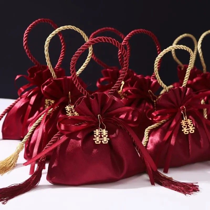 Bolsa de dulces de boda especial en línea inswind nueva caja de regalo de boda caja de dulces de boda textura embalaje de luna llena