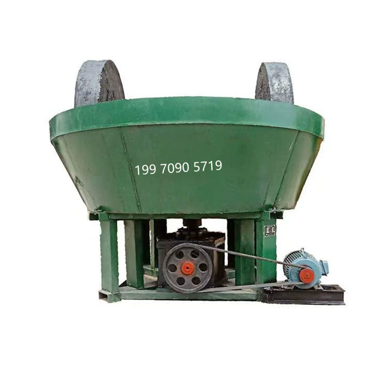 Большая двухколесная золотая шлифовальная машина, машина для влажной шлифовки, оборудование для отбора золота, электрическая роликовая шлифовальная машина для влажной обработки, машина для тонкого измельчения россыпной золотой руды