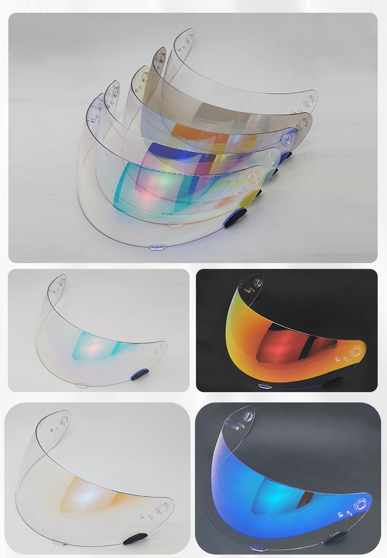 Rs-1 Lens Qualifier Dlx Mips Rs-1 Day and Night Universal Color-Changing Helmet Lens Anti-Fog Accessories
