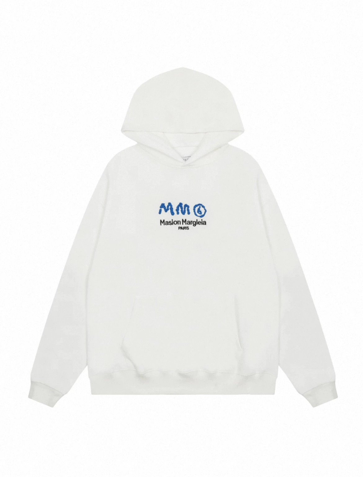 Футболка с длинным рукавом Maison Margiela унисекс свободного кроя с круглым вырезом