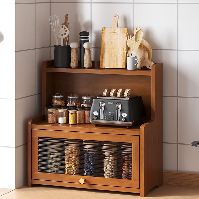 Kitchen Sideboard, Vintage Side Cabinet, Living Room Storage Cabinet, Floor-Standing Cabinet, Coffee Wall-Mounted Integrated Storage Cabinet, Tea Cabinet