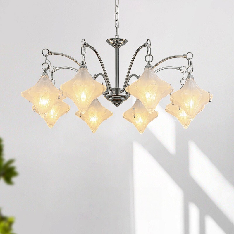 French-Style Vintage Living Room and Dining Room Chandelier, Modern Minimalist Creative High-End Artistic Cream-Style Star Bedroom Lamp French-Style Vintage Living Room and Dining Room Chandelier, Modern Minimalist Creative High-End Artistic Cream-Style Star Bedroom Lamp