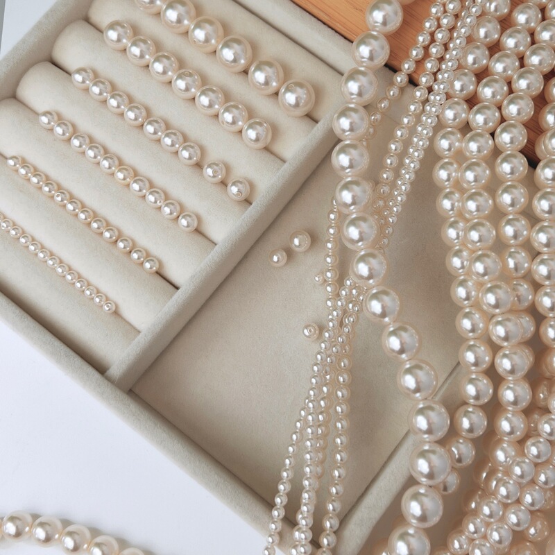 New Shijia Pearl 650 Loose Beads Artificial DIY Jewelry Beads Accessories Bracelet Necklace Semi-Finished Products Wholesale