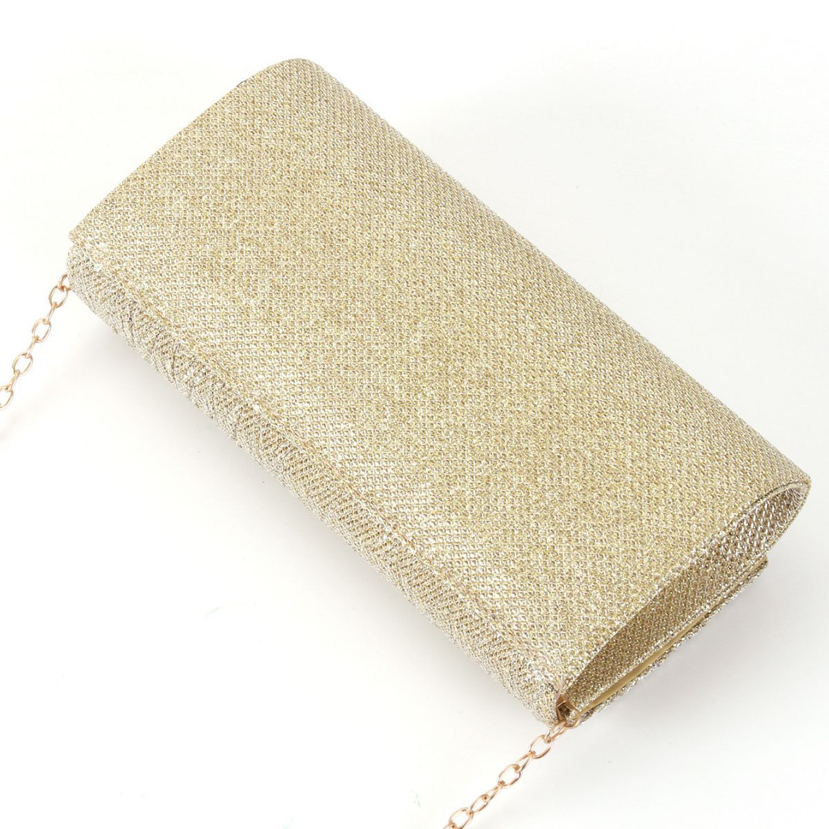 Venta directa de fábrica transfronteriza bolso de embrague bolso de noche de las mujeres colorido brillante plisado bolso de noche bolsa de mensajero de fondo redondo