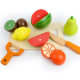 Fruit CPC Vegetable CE Wooden Magnetic Baby Children's Play Kitchen 1-3-5 Years Old Toy Che Che Che Le