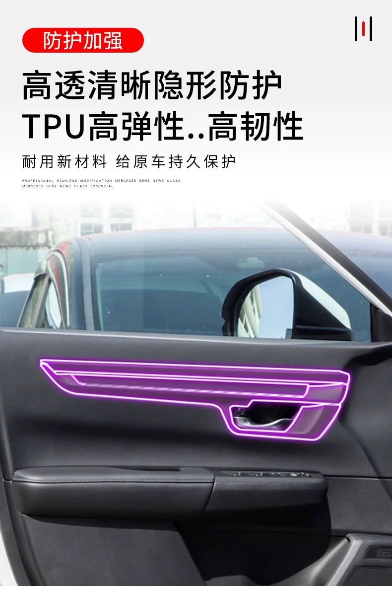 Suitable for the New Honda Crv Interior Protective Film, Headlight Film, Central Control Navigation Screen, Gear Shift Decoration, Automotive Supplies Tpu